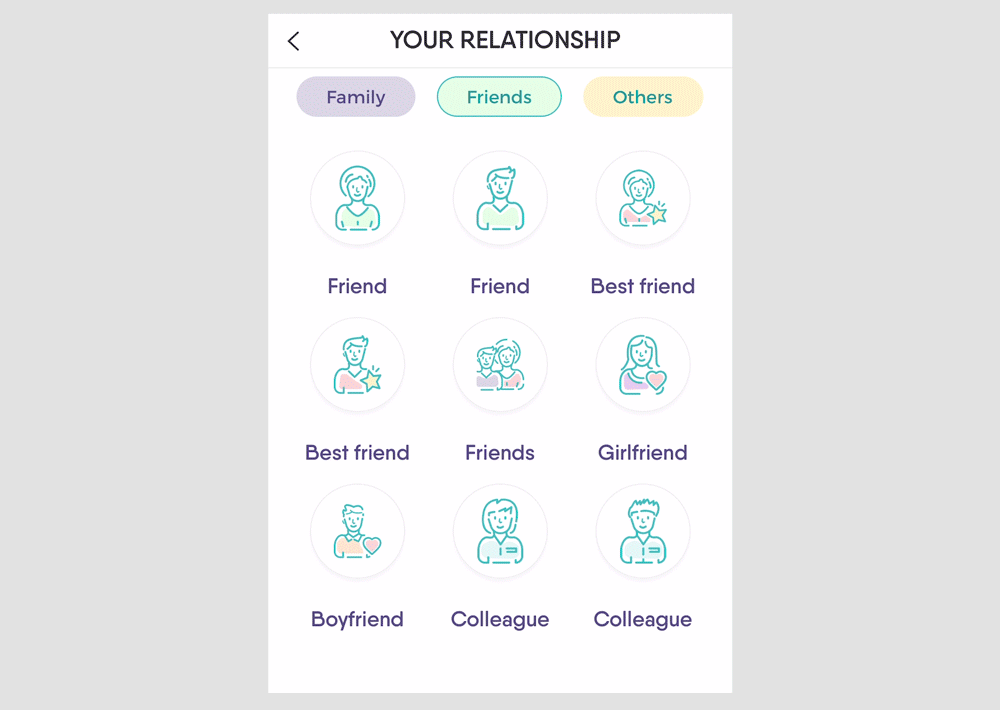 TouchNote Relationships